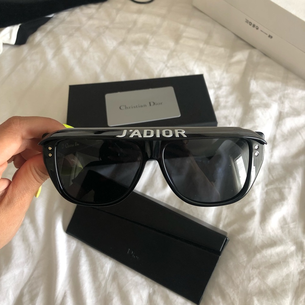 Dior J'Adior Black Sunglasses - Picture 2 of 7
